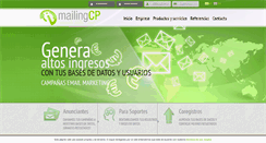 Desktop Screenshot of mailingcp.com